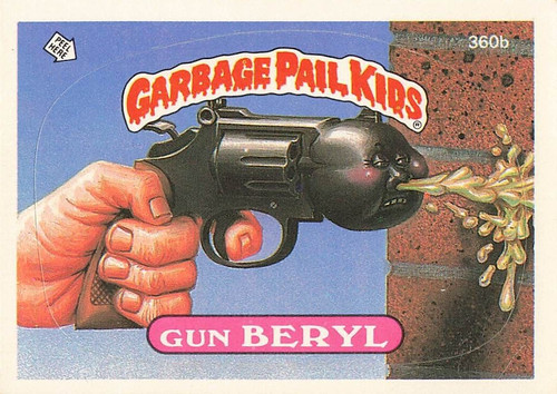 Garbage pail kids gun - kids,