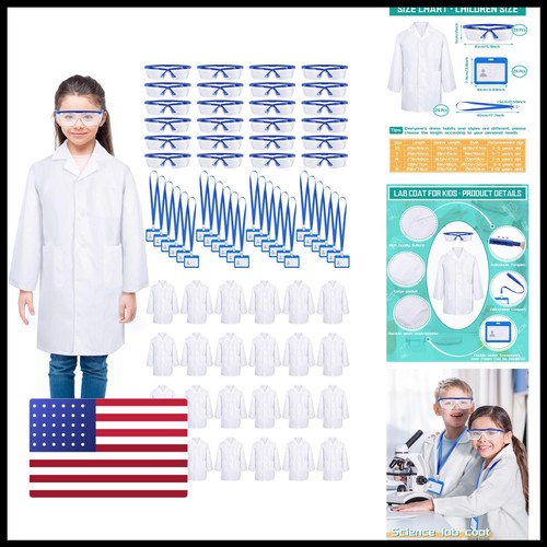 Xtinmee kids lab coat - kids, science