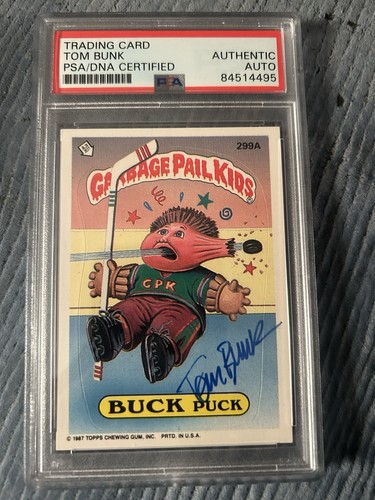 Tom bunk signed - tom, 1987
