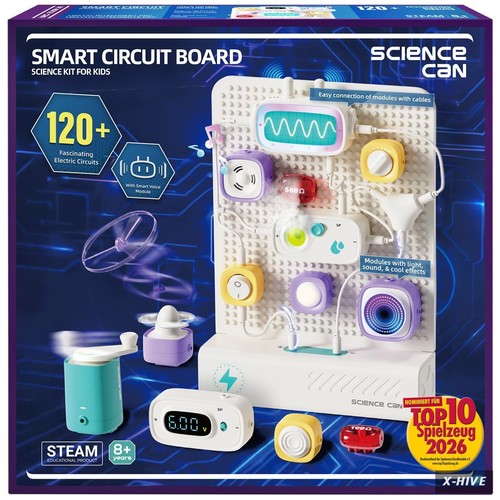 Science can circuit - board, for