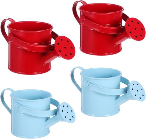 4pcs kids watering pot metal - 4pcs,