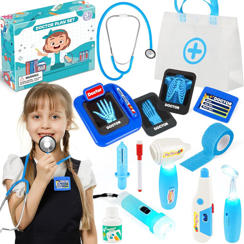 Kids doctors play set pcs - play,
