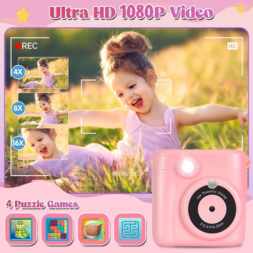 Instant print camera - instant, kids