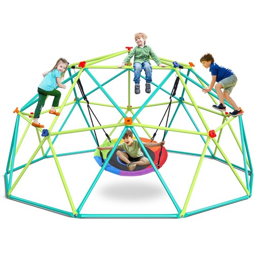 10ft climbing dome - dome, swing