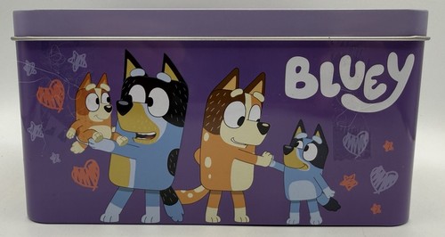 Bluey tin kids collectible - bluey,