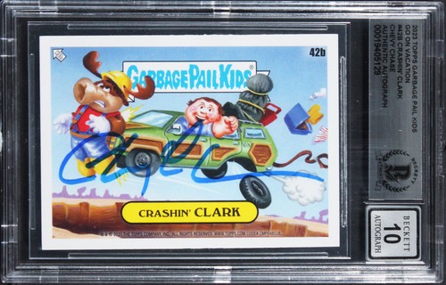 Chevy chase signed 2023 topps - signed,